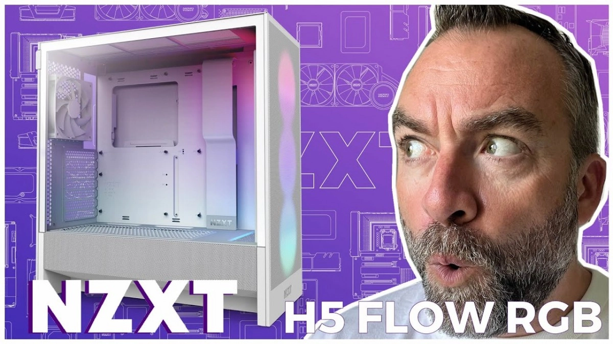 NZXT H5 FLOW RGB : un boitier Airflow compact et styl�