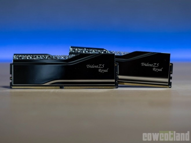 Test m�moire : G.Skill Trident Z5 Royal 8000 MT/s CL40, le kit parfait pour se recoiffer