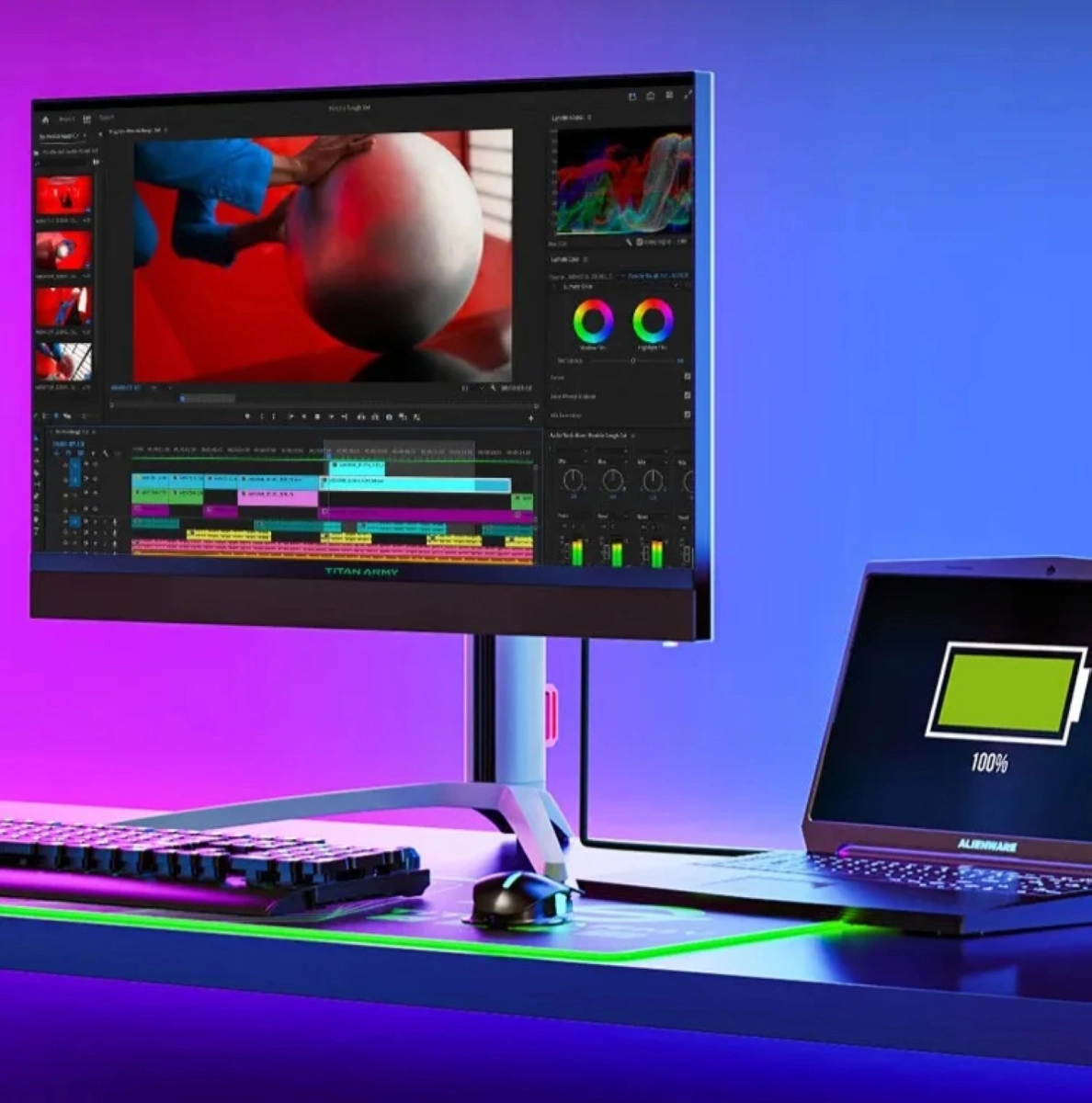 Titan Army M27E6V-PRO : un UHD avec r�tro�clairage Mini LED et 5088 zones