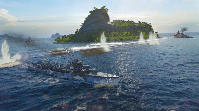 Bon Plan : World of Warships � Pack de d�marrage : Albany offert par Epic Games