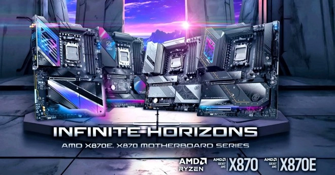 ASRock officalise ses cartes m�res X870 et X870E
