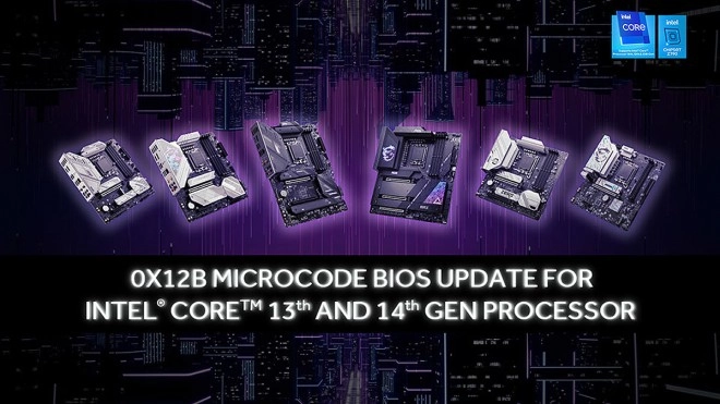 MSI lance de nouveaux BIOS int�grant le microcode 0x12B � destination des procos Intel