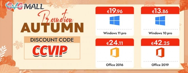 On pr�pare le PC � l'automne avec Windows 10 � 13 euros ou Windows 11 � 19 euros !!!