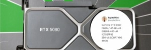 On connaitrait les sp�cifications techniques de la GeForce RTX 5080 de NVIDIA