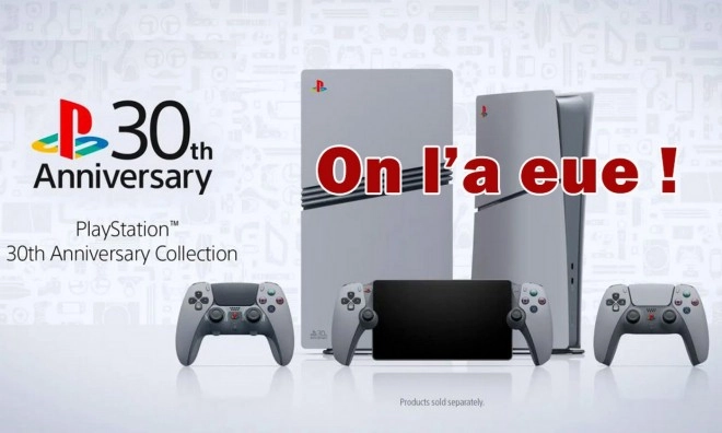 PS5 PRO 30th Anniversary : c��tait la guerre, mais on l�a eue !