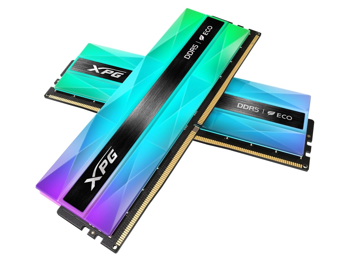 XPG aussi se lance dans la m�moire verte avec la NEON RGB DDR5