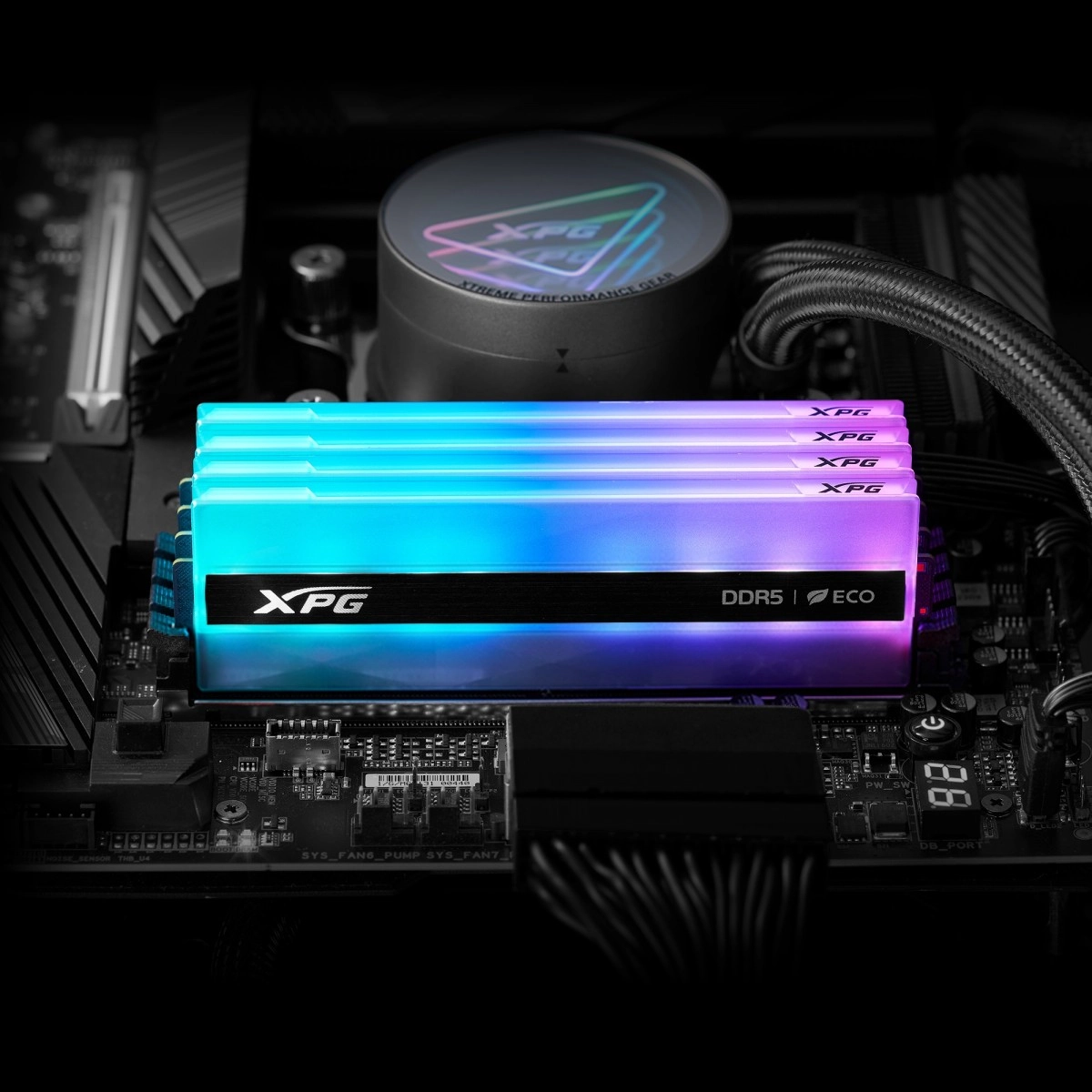 XPG annonce sa ram LANCER NEON, respectueuse de l'environnement et tr�s RGB !