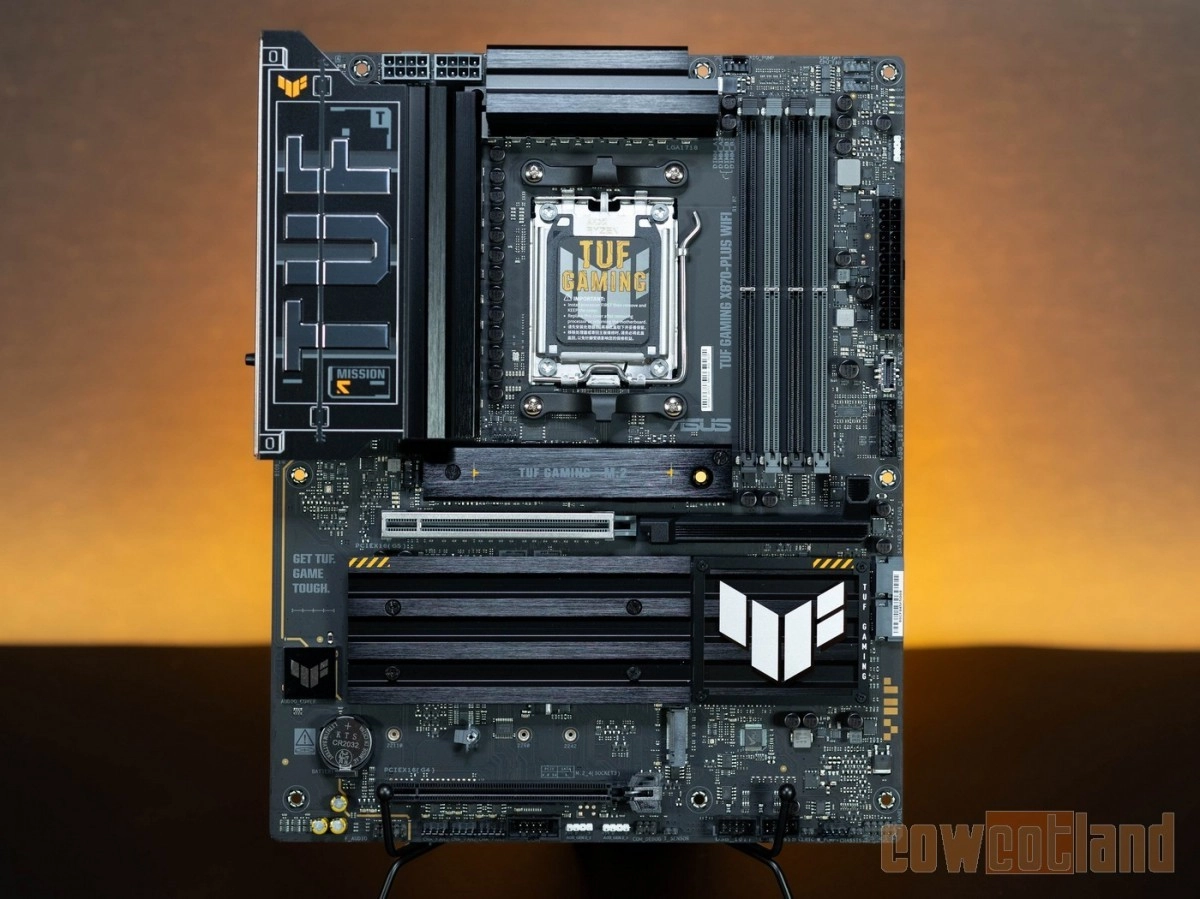 ASUS TUF GAMING X870-PLUS WIFI, grand tour pr�liminaire