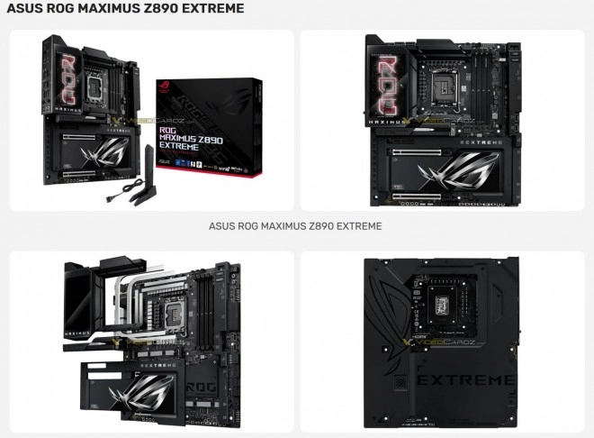 Pas moins de 8 cartes m�res ASUS Z890 pour Arrow Lake � d�couvrir