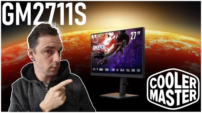 GM2711S : un �cran QHD 180 Hz de chez Cooler Master � 275 �