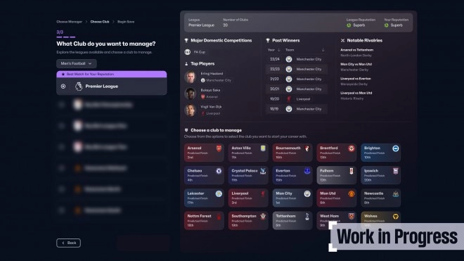 La r�volution Football Manager 25 prend du temps !