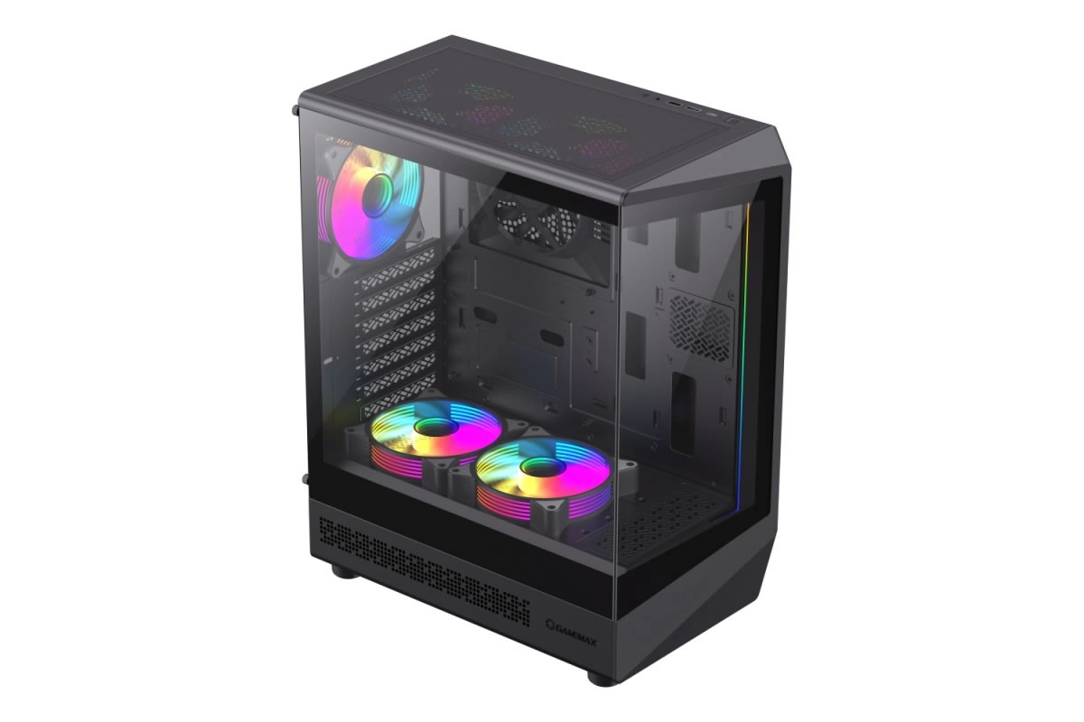 GameMax Vista COC, un boitier avec une vue � 262 � tr�s pr�cis�ment