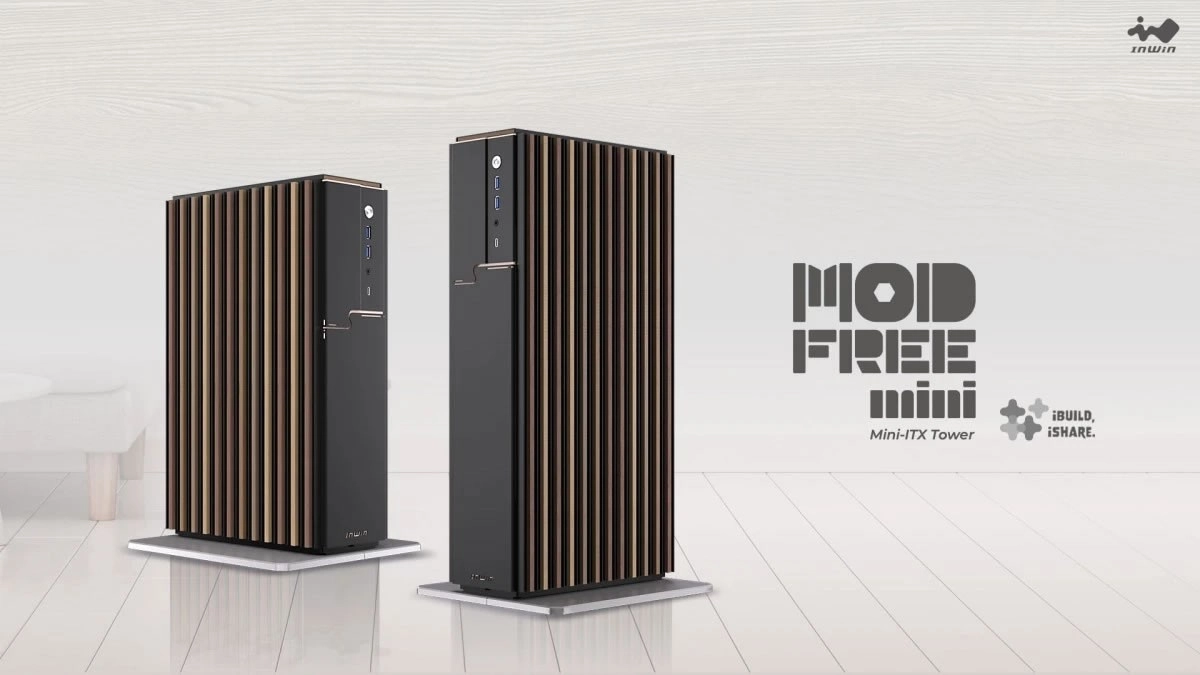 [Maj] InWin officialise son boitier ModFree Mini, d�clin� en deux tailles et trois styles