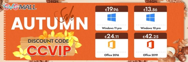 C'est triste, c'est l'automne, mais heureusement, Windows 10 est � 13 euros et Windows 11 � 19 euros !!!
