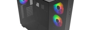 MONTECH KING 65 PRO, du verre tremp� et de l'espace dans un double compartiment compact