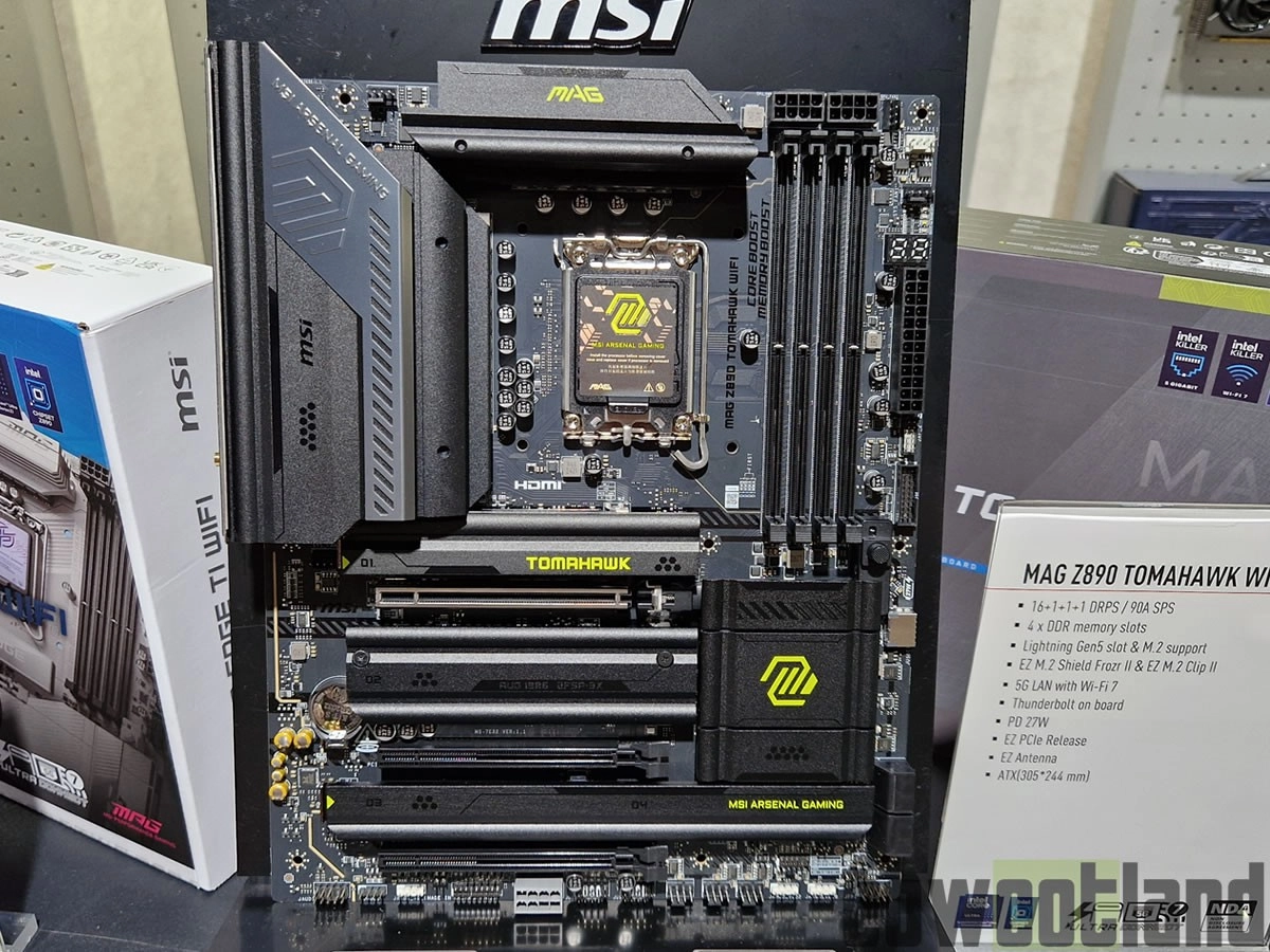 A la d�couverte des cartes m�res MSI en Intel Z890