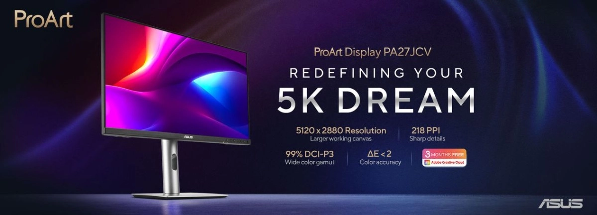 MAJ : ASUS ProArt PA27JCV : un �cran 5K pour les graphistes