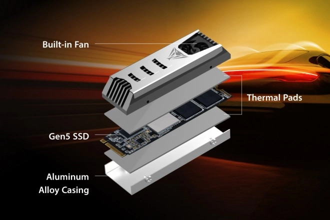 Patriot pr�sente le Viper PV573 : un SSD M2 Gen 5 avec un refroidissement Blower