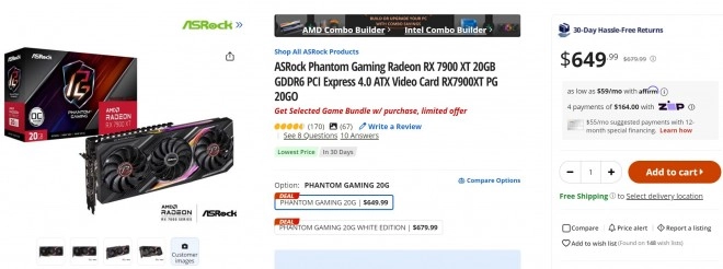 Les baisses de prix, des AMD Radeon 7000 XT continuent, c'est la grosse braderie