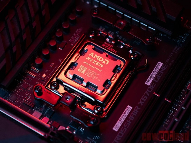 Record overclocking : 7,55 GHz avec la ROG CROSSHAIR X870E HERO et un Ryzen 9 9950X