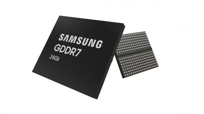 Samsung officialise des puces m�moires 24 Gb GDDR7 40 Gbps