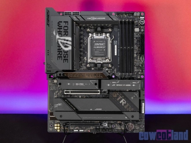 Test carte m�re : ASUS ROG STRIX X870E-E GAMING WIFI, ch�re mais cool !