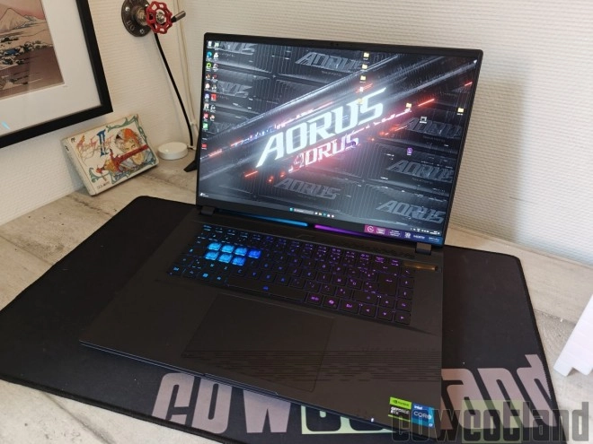 GIGABYTE AORUS X16 2024 : Une RTX 4060 mobile qui assure ?