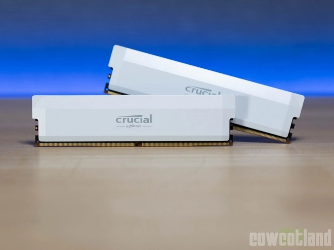 Test m�moire : Crucial PRO Overclocking 32 Go DDR5-6000 CL36 sur Intel