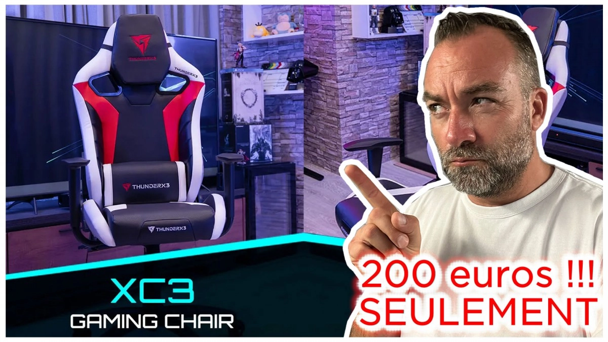 Un si�ge GAMER � seulement 200 euros, �a le fait ou pas ?