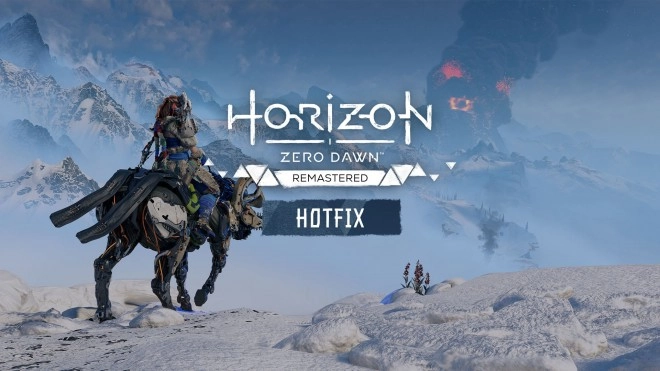 Horizon Zero Dawn Remastered profite d'un patch et d'un Hotfix