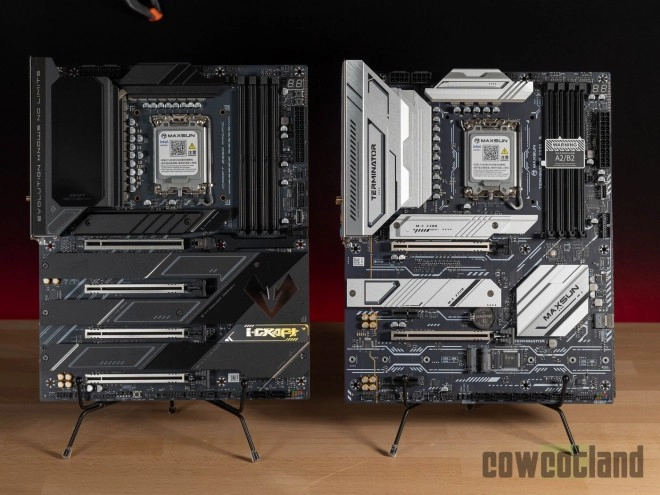 Les cartes m�res Maxsun d�barquent chez Cowcotland !
