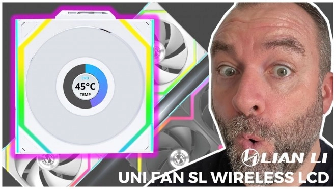 Une DINGUERIE ces ventilateurs UNI FAN SL LCD Wireless de LIAN LI