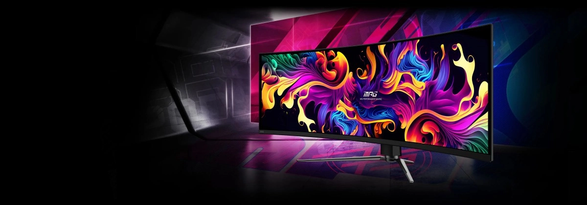 MSI annonce un Dual QHD de type OLED avec le MPG 491CQPX QD-OLED