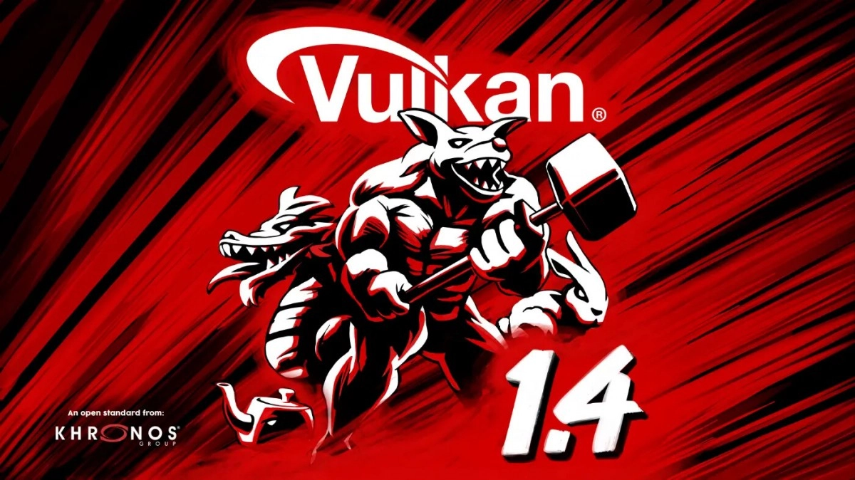 Khronos annonce son API Vulkan 1.4