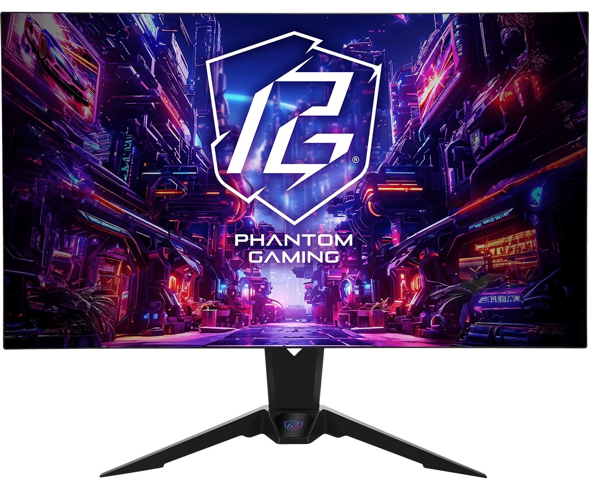ASRock lance une s�rie d��crans OLED avec une antenne int�gr�e : le PGO32UFS