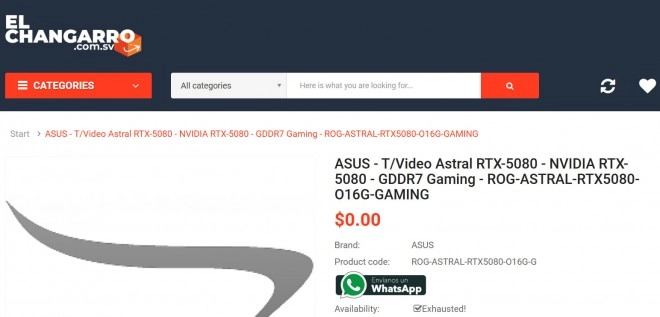 Des RTX 5000 PRIME et ASTRAL chez ASUS, et bien plus encore ?
