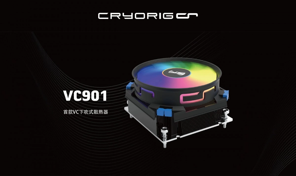 CRYORIG VC901, un petit top flow avec une chambre � vapeur