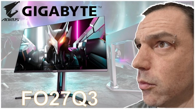 360 HZ et OLED, voil� le SUPER RAPIDE GIGABYTE AORUS FO27Q3 !!!