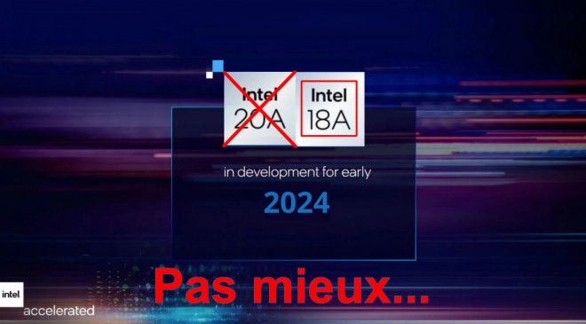 Process Intel 18A : un rendement catastrophique de 10 % !!!