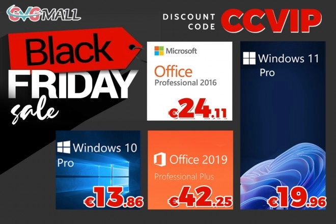 Black Friday One More Time : Windows 10 � seulement 13 euros et Windows 11 � 19 euros !!!