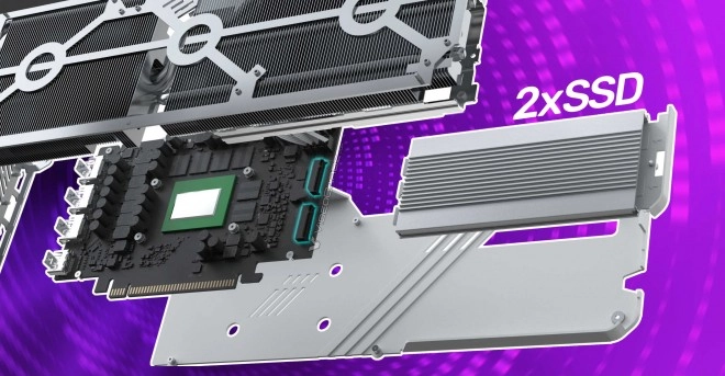 Maxsun travaille sur une nouvelle CG Intel B580 qui pourra int�grer deux SSD M.2