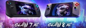MSI confirme les tarifs et la date de sortie des consoles Claw 7 AI+ et Claw 8 AI+