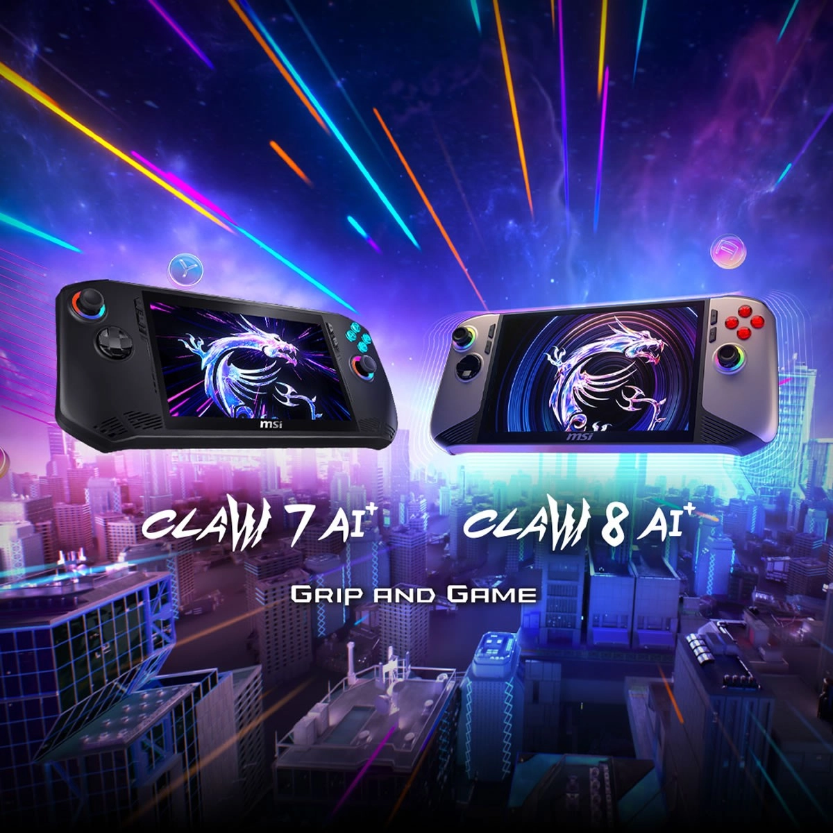 MSI confirme les tarifs et la date de sortie des consoles Claw 7 AI+ et Claw 8 AI+