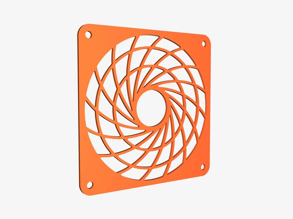 La grille de l'alimentation Seasonic x Noctua disponible en impression 3D