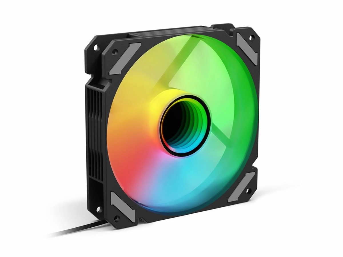 Sharkoon SHARK Mirror, le plein de RGB en 120 mm classique et reverse