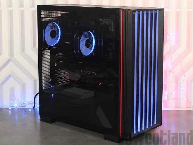 Test boitier YEYIAN Mirage X : Verre tremp� et RGB au MAX !!!