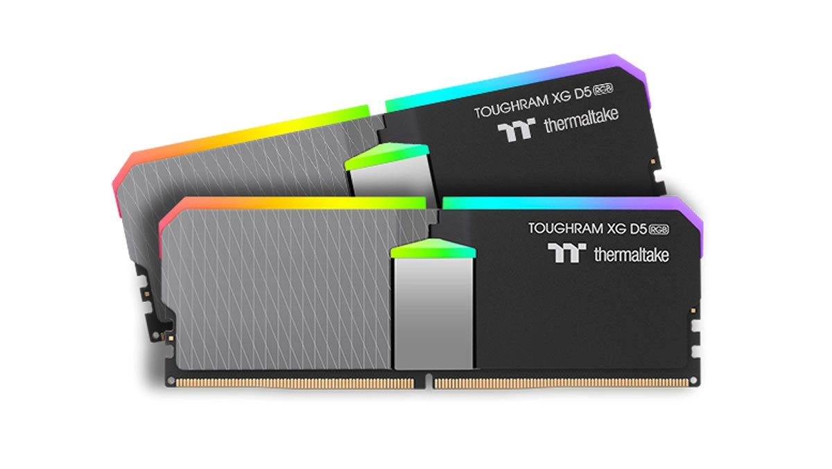 Thermaltake passe � 8000 MT/s avec la TOUGHRAM XG RGB D5