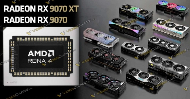 Les Radeon RX 9070 d'AMD se d�voilent d�j� un peu !