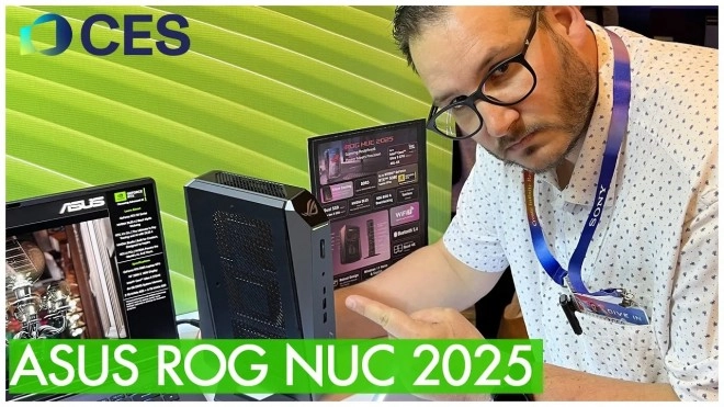 Le ASUS ROG NUC 2025 d�borde de puissance avec sa RTX 5080 !!!
