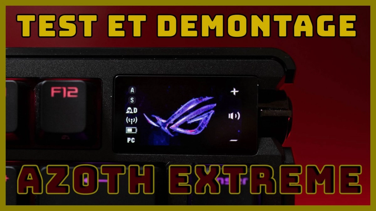 ROG AZOTH Extreme, le clavier gaming ULTIME par ASUS ?